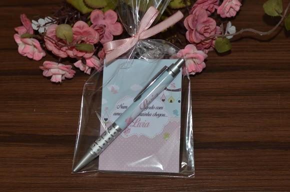 Bloquinho Personalizado com Caneta
