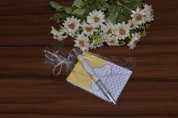Bloquinho Personalizado com Caneta