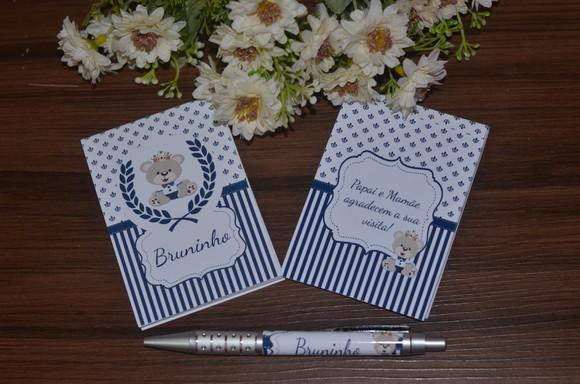 Bloquinho Personalizado com Caneta