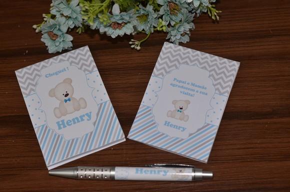 Bloquinho Personalizado com Caneta