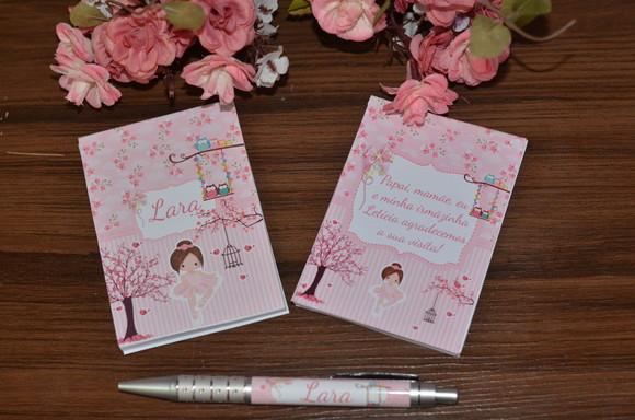 Bloquinho Personalizado com Caneta