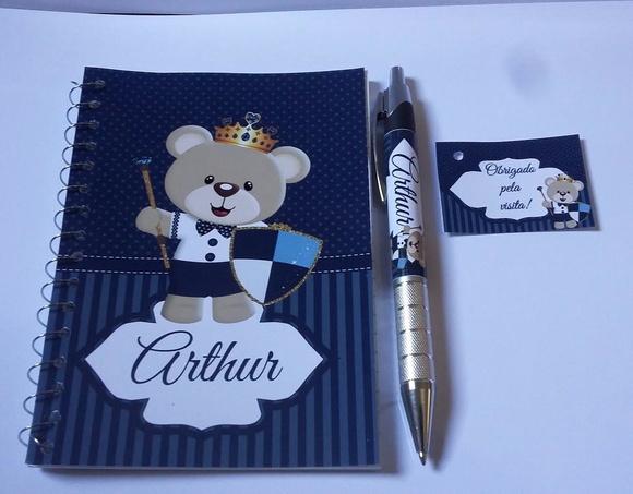Bloquinho Personalizado com Caneta 14x10