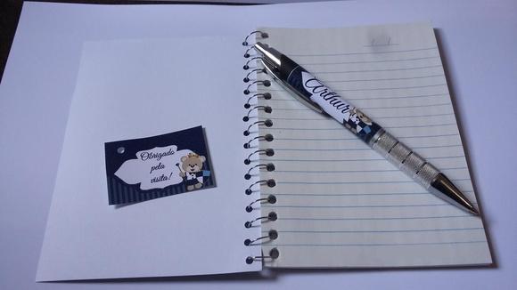 Bloquinho Personalizado com Caneta 14x10