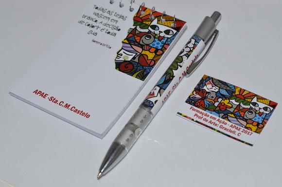 Bloquinho Personalizado com Caneta Atacado