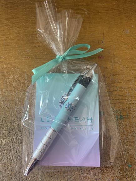 Bloquinho Personalizado com Caneta Brinde de Lojas Atacado