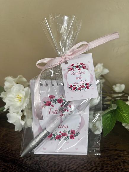 Bloquinho Personalizado com Caneta Dia das Mães