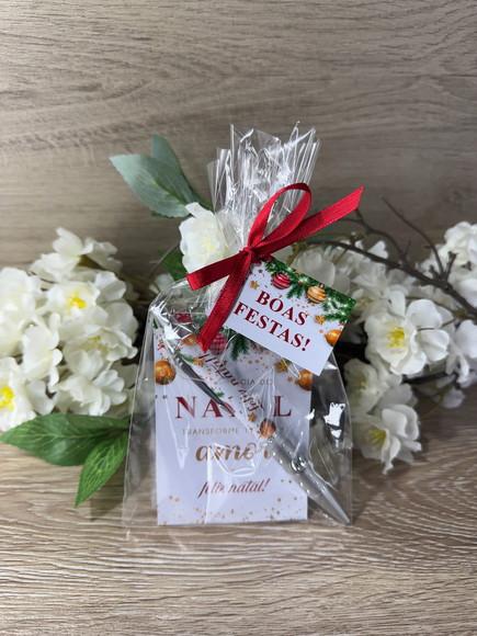 Bloquinho Personalizado com Caneta Natal