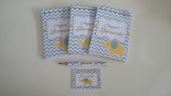 Bloquinho Personalizado com Lápis