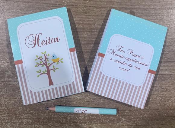 Bloquinho Personalizado com Lápis Atacado