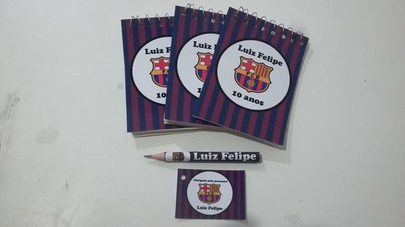 Bloquinho Personalizado com Lápis Barcelona