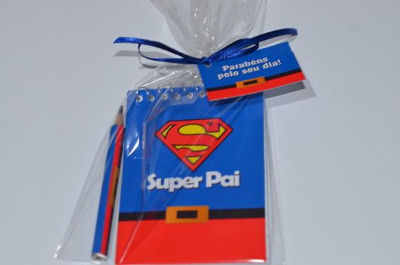 Bloquinho Personalizado com Lápis Dia dos Pais