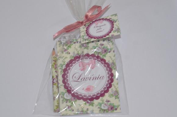 Bloquinho Personalizado com Lápis Floral