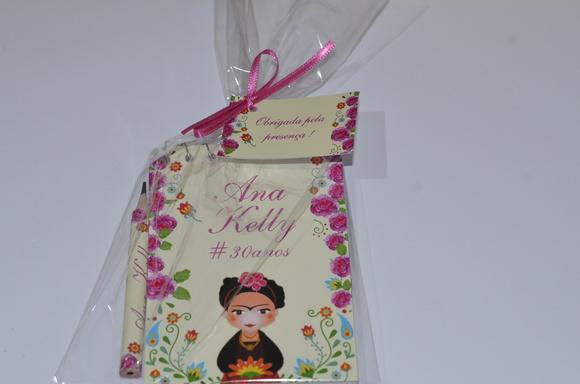 Bloquinho Personalizado com Lápis Frida