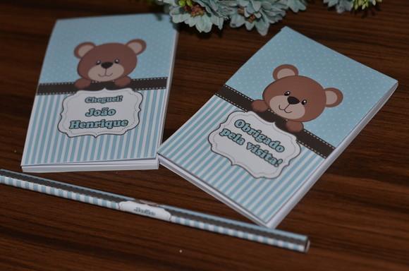Bloquinho Personalizado com Lapis Grande