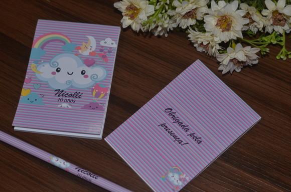Bloquinho Personalizado com Lapis Grande