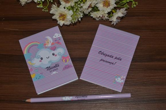 Bloquinho Personalizado com Lapis Grande