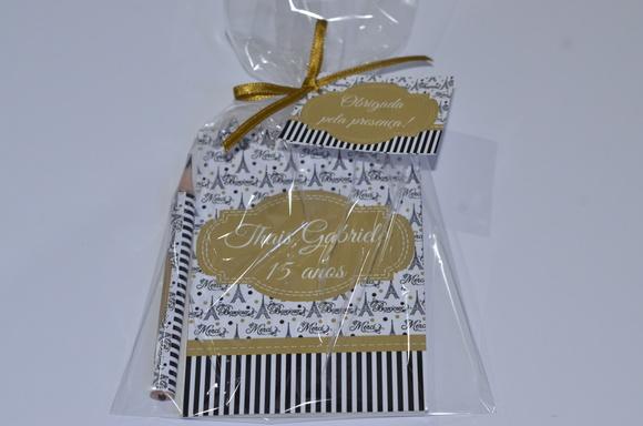 Bloquinho Personalizado com Lápis Paris