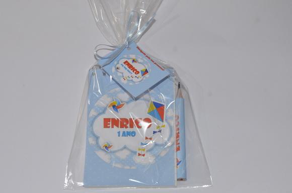 Bloquinho Personalizado com Lápis Pipa