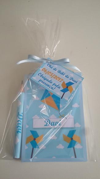 Bloquinho Personalizado com Lápis Pipa