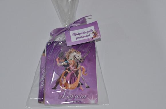 Bloquinho Personalizado com Lápis Rapunzel