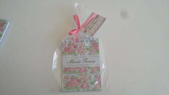 Bloquinho Personalizado Floral