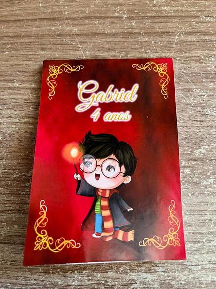 Bloquinho Personalizado Harry Potter