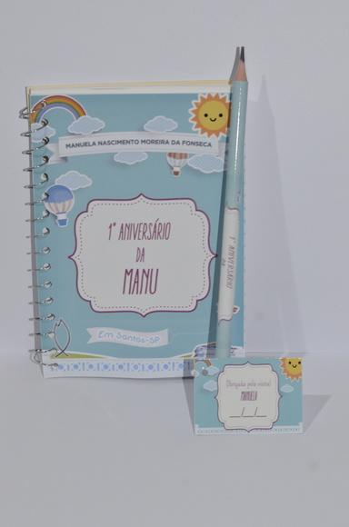 Bloquinho Personalizado Nuvem 14x10