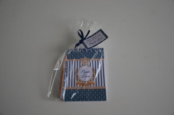 Bloquinho Personalizado para Bebê com Lápis