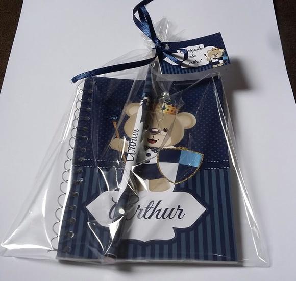 Bloquinho Personalizado Ursinho 14x10