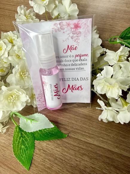 Body Splash com Card Personalizado Dia das Mães