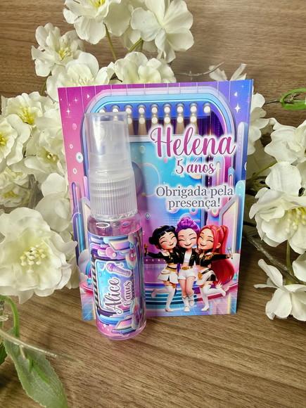 Body Splash com Card Personalizado Guerreiras K-pop