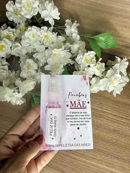Body Splash com Card Personalizado Dia das Mães