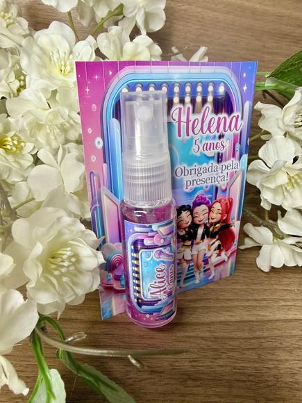 Body Splash com Card Personalizado Guerreiras K-pop