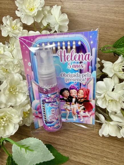 Body Splash com Card Personalizado Guerreiras K-pop