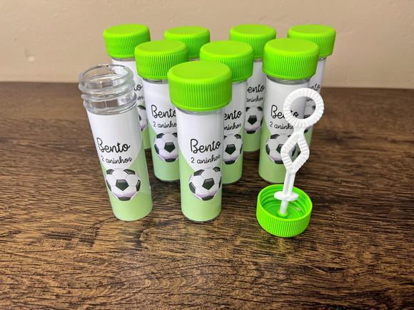 Bolha de Sabão Personalizado Futebol
