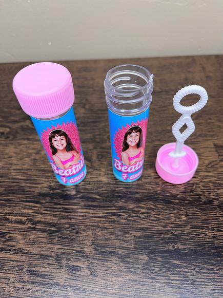 Bolinha de Sabão Personalizado Barbie Promoção