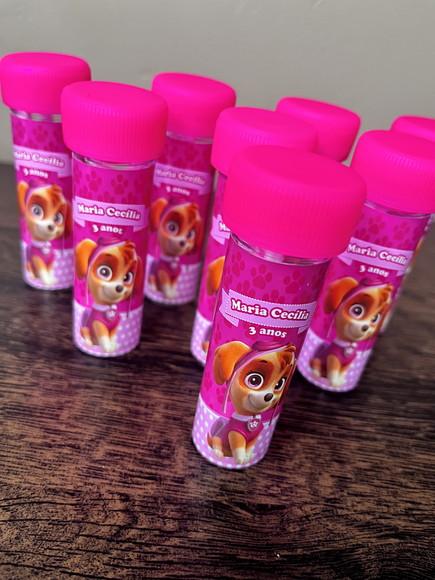Bolinha de Sabão Personalizado Skye Patrulha Canina Promoção