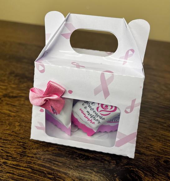 Bolsinha com Bala Outubro Rosa