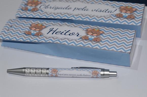 Caneta Personalizada com Caixinha/sacolinha