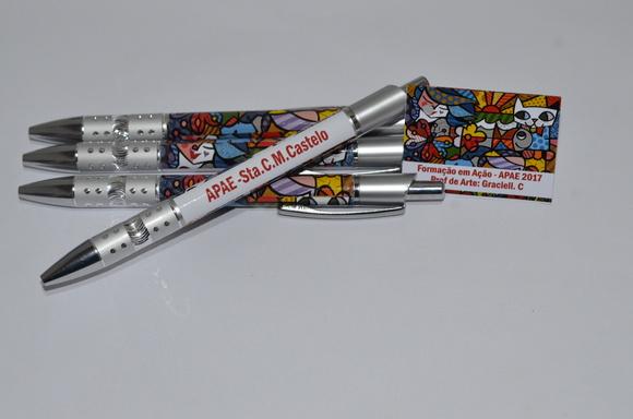 Caneta Personalizada com tag