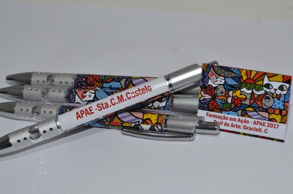 Caneta Personalizada com tag