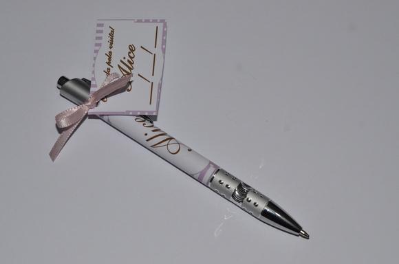 Caneta Personalizada com Tag
