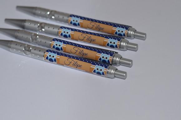 Caneta Personalizada Coruja
