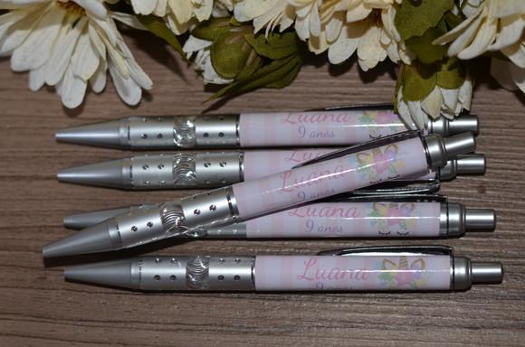 Caneta Personalizada Unicórnio