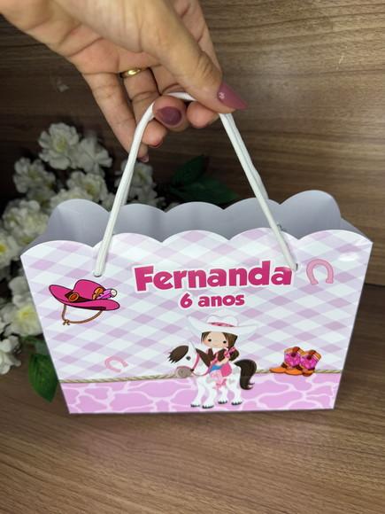 Chapinha com Sacola Personalizada Boiadeira