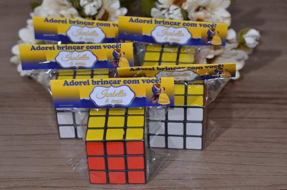 Cubo Magico Personalizado Bella e a Fera Atacado