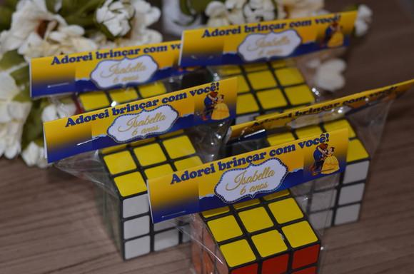 Cubo Magico Personalizado Bella e a Fera Atacado