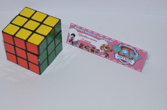 Cubo Magico Personalizado Patrulha Canina