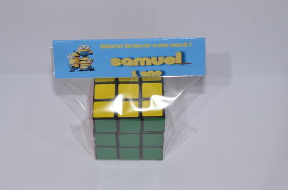 Cubo Magico Personalizado Minions