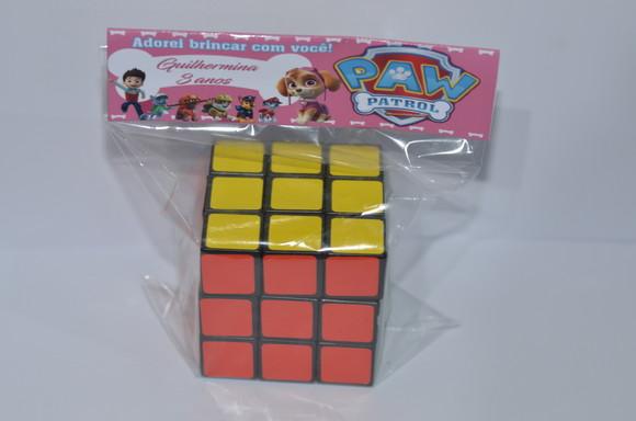 Cubo Magico Personalizado Patrulha Canina